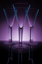 Three Glasses Royalty Free Stock Photo