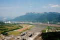 Three Gorges Dam Ships Lock in China Royalty Free Stock Photo