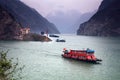 The Three Gorges at Yangtze river