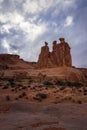 Three Gossips - Arches National Park Royalty Free Stock Photo