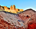 Three Gossips, Arches National Park, Utah. Royalty Free Stock Photo