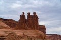 The Three Gossips. Arches National Park, Utah, USA Royalty Free Stock Photo