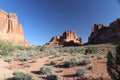 The Three Gossips, Arches National Park Utah, USA Royalty Free Stock Photo