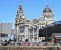 Three Graces, Liverpool Royalty Free Stock Photo