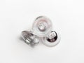 Three halogen bulbs for suspended ceiling