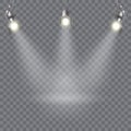 Three Hanging Spotlights Design