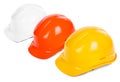 Three hard hats