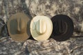 Three hats 2 Royalty Free Stock Photo