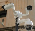 three high-definition to video surveillance by the city police t