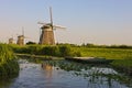 Three historic windmills