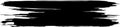 Three horizontal black brush strokes create a textured banner effect on a clean white background, adding a touch of