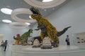 Dinosaurs built of LEGO bricks, LEGO House, Billund, Denmark
