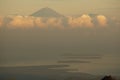 Three islands with Bali in the distance