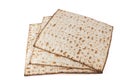 Three Isolated Matzot Royalty Free Stock Photo