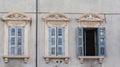 Three Italian style windows