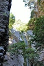 The waterfall in Nidri on Lefkas