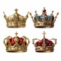 Golden Age Inspired King Crowns: Adonna Khare\'s Precise And Organic Sculpting