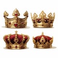 Golden Age Inspired King Crowns: Adonna Khare\'s Precise And Organic Sculpting