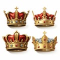 Golden Age Inspired King Crowns: Adonna Khare\'s Precise And Organic Sculpting