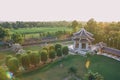 Three Kingdoms Garden at Pattaya : View from Above.