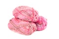 Three yarn clews Royalty Free Stock Photo