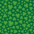 Three leaf clover seamless background 6