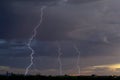 Triple strikes during an Arizona Monsoon Storm