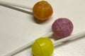 Three Lollipops Royalty Free Stock Photo