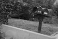 Three Mailboxes Royalty Free Stock Photo