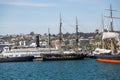 Three Masted Sailboats in San Diego