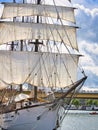 Three masted schooner ship, Le Francais, french boat