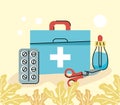 three med kits items