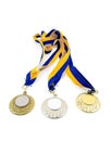 Three medals