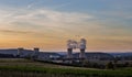 Three Mile Island nuclear plant Royalty Free Stock Photo