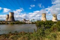 Three Mile Island Nuclear Power Generating Plant Royalty Free Stock Photo