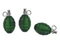 Three models of grenade