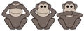 Three monkeys