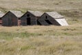 Three Old Country Barns