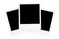 Three Old-fashioned Photo Frames Royalty Free Stock Photo