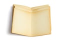 Three Old Open Note Books Royalty Free Stock Photo