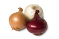 Three onions Royalty Free Stock Photo