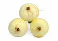 Three onions Royalty Free Stock Photo