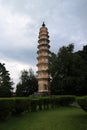 The three pagodas of Chongsheng Temple in Dali