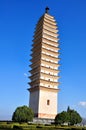 One of the Three Pagodas Royalty Free Stock Photo