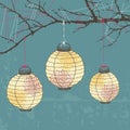 Three Paper Lanterns