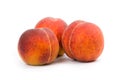 Three peaches Royalty Free Stock Photo