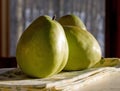 Three Pears Royalty Free Stock Photo