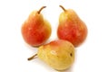 Three pears Royalty Free Stock Photo