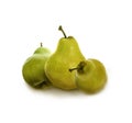 Three pears Royalty Free Stock Photo