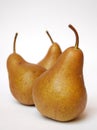 Three pears Royalty Free Stock Photo